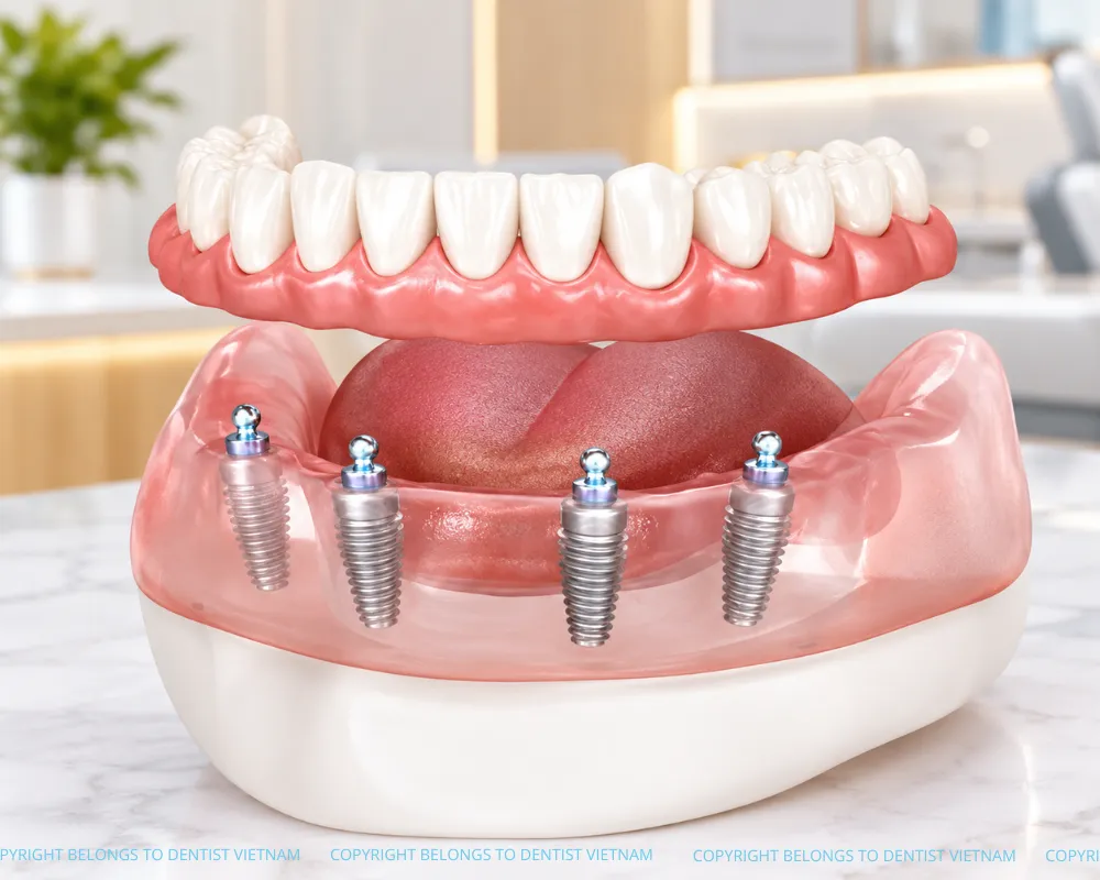 before and after all on 4 dental implants