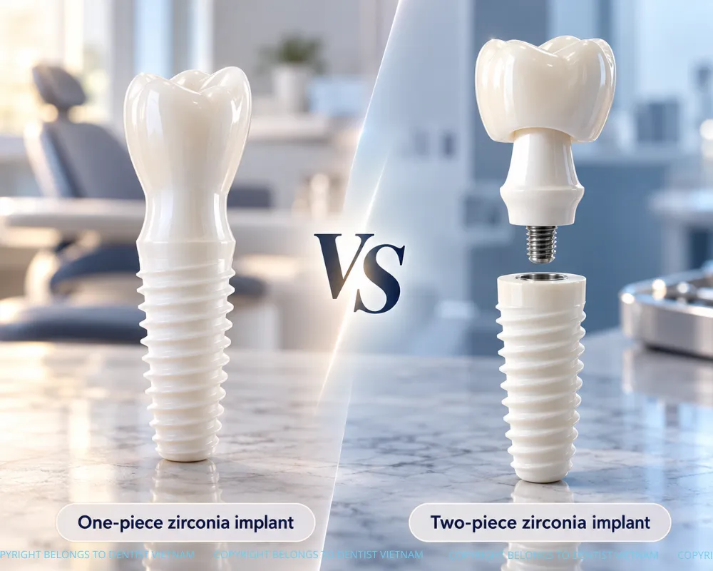 zirconia dental implants